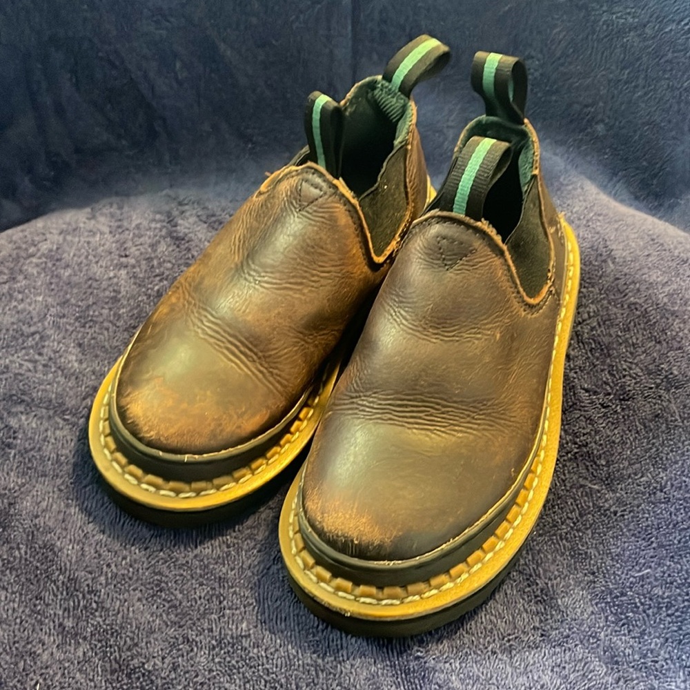 Georgia Romeo Brown Boot Kids 1 M USA